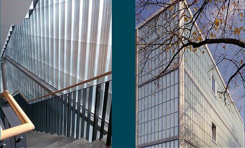 Glas-Sonnenschutzlamelle - PROVE - INGLAS GmbH & Co. KG - für Fassaden / vertikal / stationär