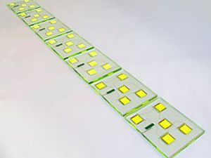 LED-Paneel für Decke - OLED - INGLAS GmbH & Co. KG - wandmontiert / bodenstehend / für Fassadenmedien
