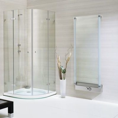 Elektroheizkörper - SUPRATHERM - INGLAS GmbH & Co. KG - 1001 w...1500 w / modern / Vorderseite aus Hartglas