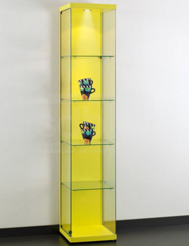 Moderne Vitrine - DITO 40 - SDB Vitrinebouw BV - Glas / Aluminium / beleuchtet