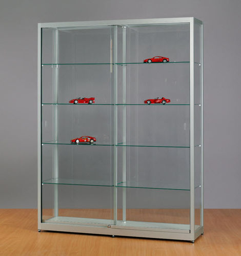 Moderne Vitrine - 311 1500 - SDB Vitrinebouw BV - Glas / Holz / anodisiertes Aluminium