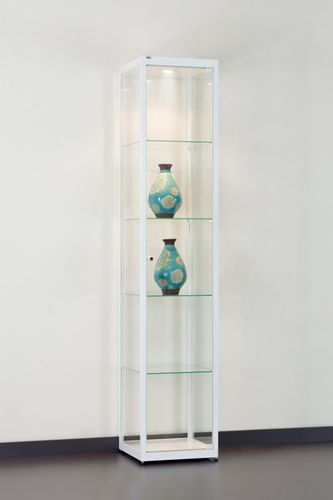 Moderne Vitrine - JETSET 400 - SDB Vitrinebouw BV - Glas / Holz / Aluminium