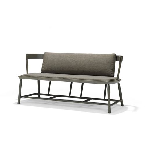 Moderne Bank - OISEAU - Linteloo - Esche / Stoff / Leder