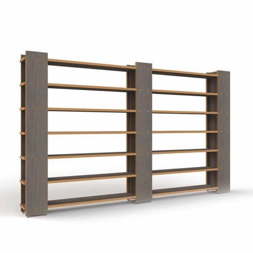 Modernes Regal - HOOD - Linteloo - Eiche / MDF