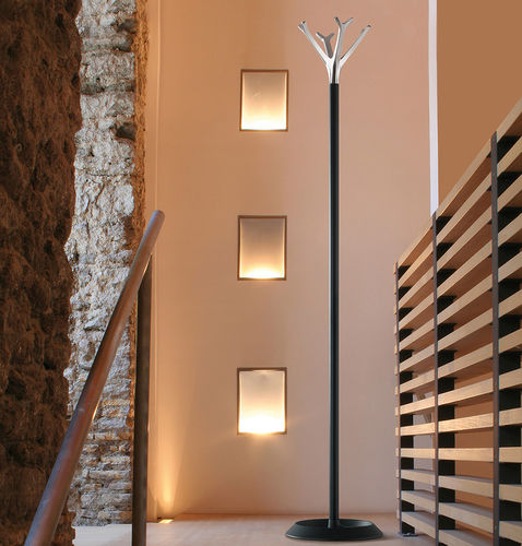Bodenstehender Garderobenständer - BATTISTA - Caimi Brevetti SpA - modern / Edelstahl / Aluminium