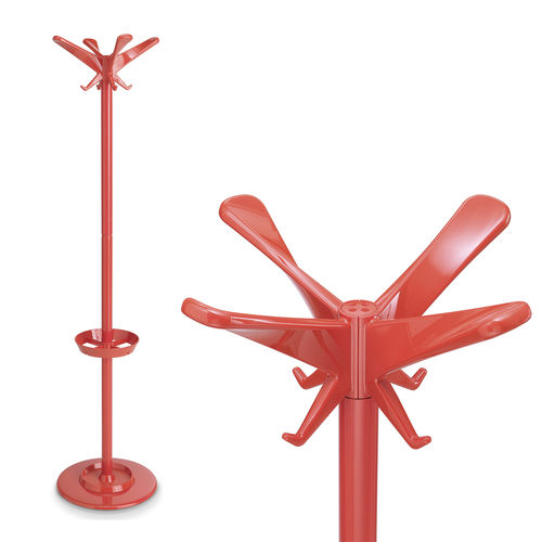 Bodenstehender Garderobenständer - SWING  - Caimi Brevetti SpA - modern / aus lackiertem Stahl / Kunststoff