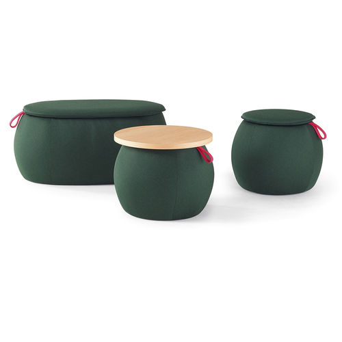 Sitzkissen mit akustischer Absorption - SNOWPOUF - Caimi Brevetti SpA - modern / Stoff / rund