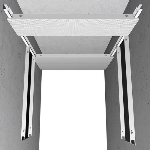 Zwischendecke / galvanisiertem Stahl - ORIAL  - Plafometal - aus Fliesen / für Büro / für Reinraum