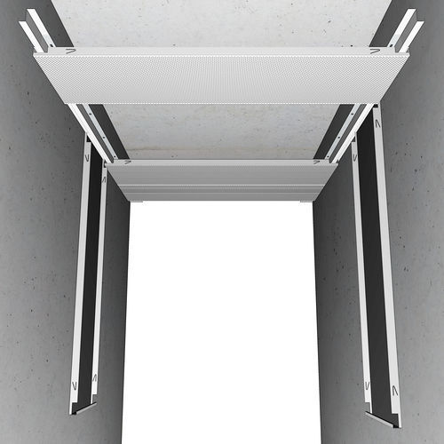 Zwischendecke / galvanisiertem Stahl - ORIAL XL SF - Plafometal - Platten / für Büro / für den Innenraum
