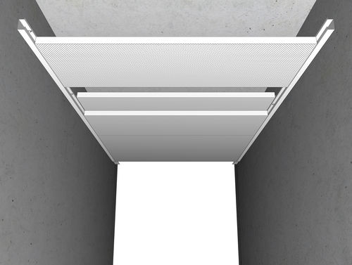 Zwischendecke / galvanisiertem Stahl - TRANSLABAC - Plafometal - Platten / für Eingangsbereich / für den Innenraum