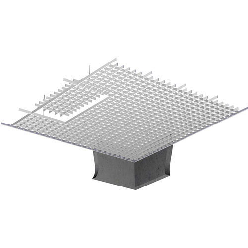 Aluminium-Zwischendecke - GRILUM - Plafometal - Platten / für den Innenraum / flammenhemmend
