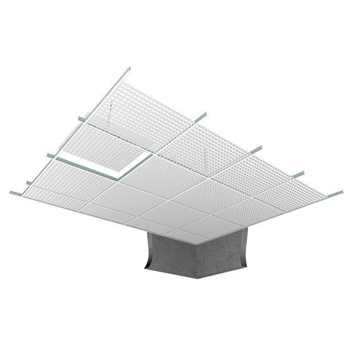 Aluminium-Zwischendecke - MONOLINE - Plafometal - Platten / für den Innenraum / flammenhemmend