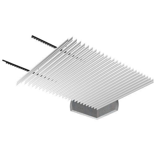Aluminium-Zwischendecke - TYPE V - Plafometal - Lamellen / für den Innenraum / flammenhemmend