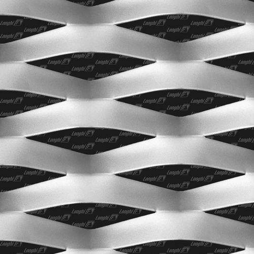 Streckmetallblech - ACADEMY - Fils - Karbonstahl / Aluminium / für Fassadenverkleidung