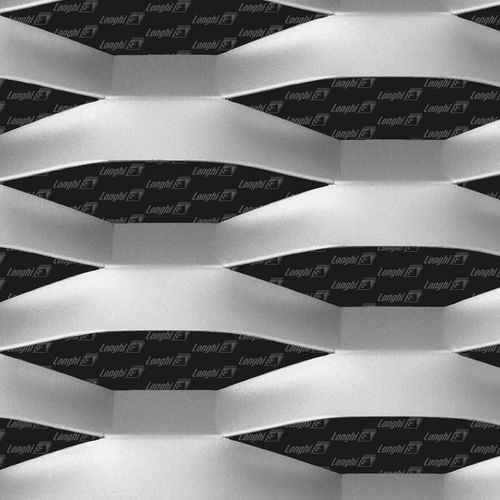 Streckmetallblech - LUCERNA - Fils - Karbonstahl / Aluminium / für Fassadenverkleidung