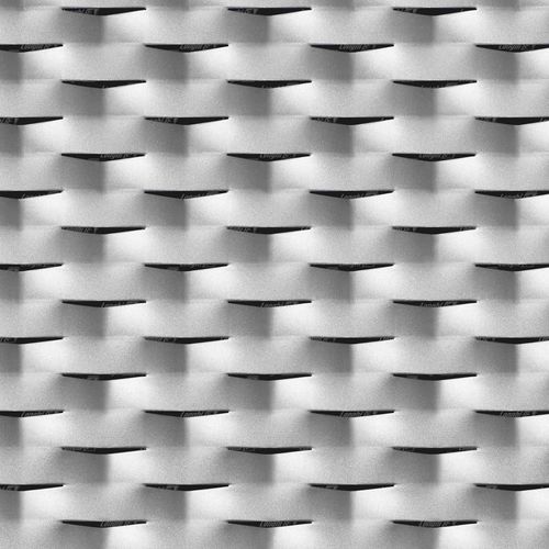 Streckmetallblech - PRIVACY  - Fils - Karbonstahl / Aluminium / für Fassadenverkleidung