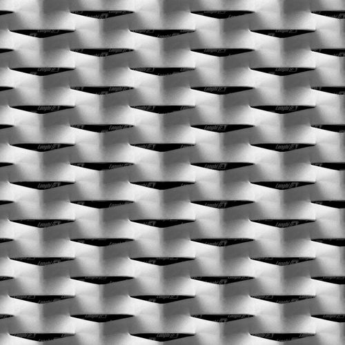 Streckmetallblech - IDEA  - Fils - Karbonstahl / Aluminium / für Fassadenverkleidung