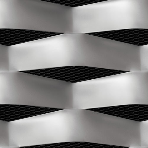 Metall-Geflecht / Aluminium - EF 400/1 - Fils - Stahl / für Fassadenverkleidung / mit Rautenmaschen