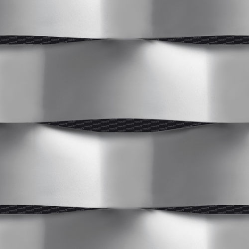 Metall-Geflecht / Aluminium - OPERA 400  - Fils - Stahl / für Fassadenverkleidung / ausgebreitet