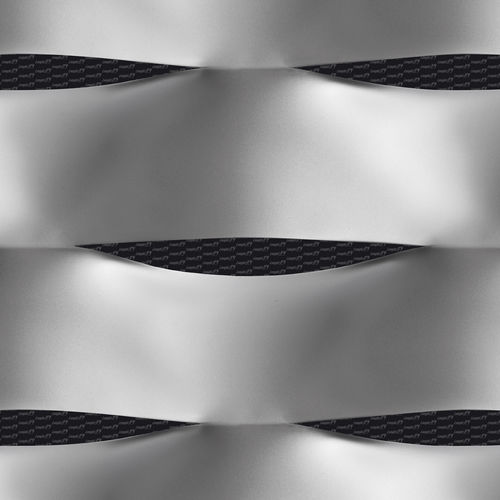 Metall-Geflecht / Stahl - ELLISSE 400  - Fils - für Fassadenverkleidung
