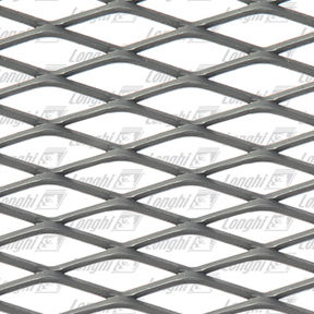 Streckmetallblech - 25 - Fils - Karbonstahl / Aluminium / Kupfer