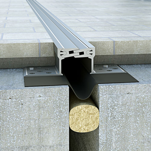 Dehnungsfuge / extrudiertes Aluminium - NOVOJUNTA PRO® METAL 50 - EMAC - für Boden / befahrbar / für Fußgänger