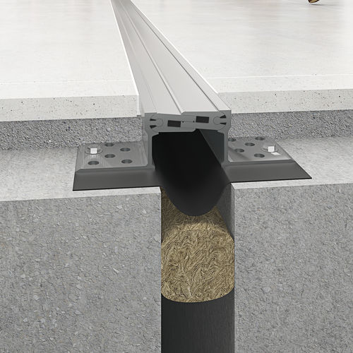 Dehnungsfuge / extrudiertes Aluminium - NOVOJUNTA PRO® METAL 60 - EMAC - für Boden / befahrbar / für Fußgänger