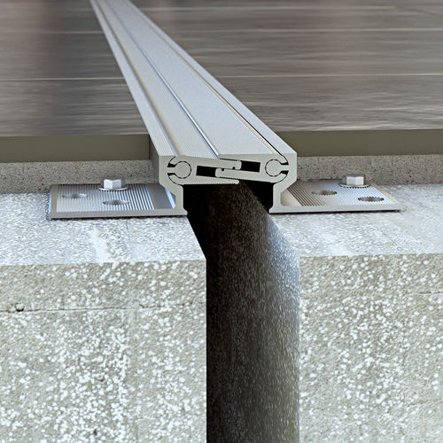 Dehnungsfuge / extrudiertes Aluminium - NOVOJUNTA PRO® METAL 30 - EMAC - für Boden / befahrbar / für Fußgänger