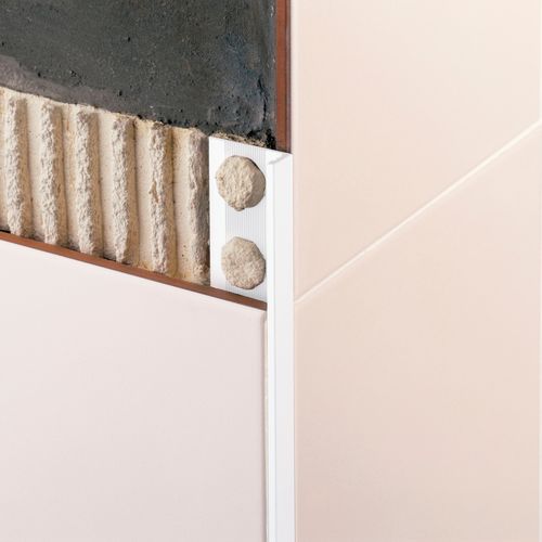 PVC-Abschlussprofil - NOVOPARED/NOVOSUELO PVC - EMAC - für Fliesen / für Außeneckprofil / L