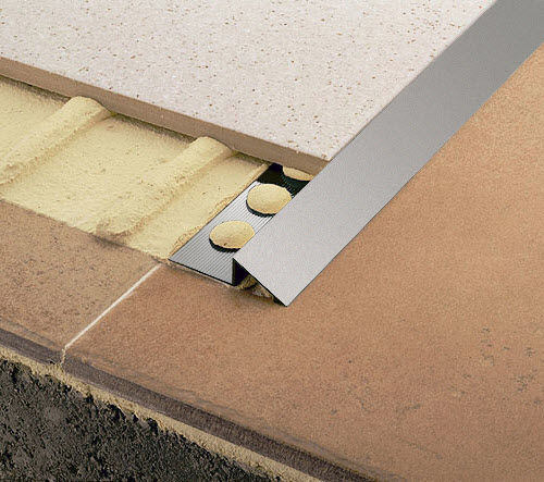 Aluminium-Übergangsprofil - NOVONIVEL® ALUMINUM - EMAC