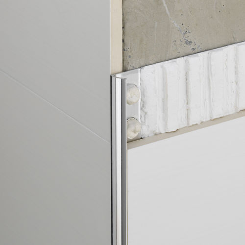 Aluminium-Abschlussprofil - NOVOCANTO® ALUMINUM - EMAC - für Fliesen / für Außeneckprofil