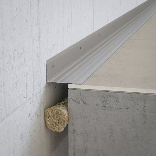 Abschlussprofil / anodisiertes Aluminium - NOVOTAPAJUNTAS GTA - EMAC - für Außeneckprofil / für Inneneckprofil / für Trennwand