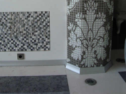 Aluminium-Zierleiste - NOVORODAPIE® Aluminio - EMAC - abgerundet