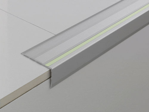 Stahl-Treppenkante - NOVOPELDAÑO® LÚMINA A:48 MM. - EMAC - langnachleuchtende