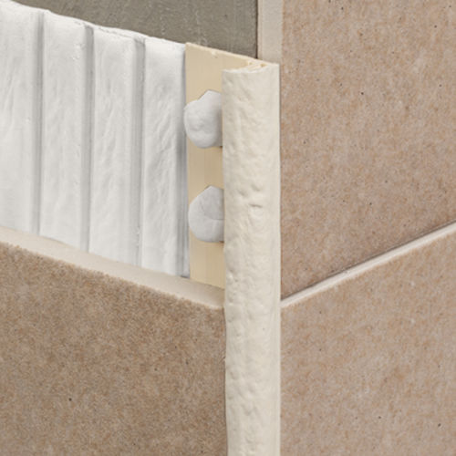 PVC-Abschlussprofil - NOVOCANTO® RUSTIC - EMAC - für Fliesen / Viertelrund