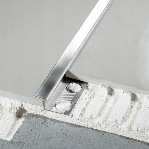 Aluminium-Trennprofil - NOVOSEPARA 5 - EMAC - Messing / Edelstahl / für Außeneckprofil