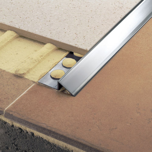 Edelstahl-Übergangsprofil - NOVONIVEL® STAINLESS STEEL - EMAC
