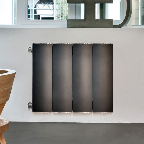 Heißwasser-Heizkörper - OTHELLO PLATE SLIM - Ridea - 0...500 w / modern / Aluminium