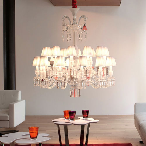 Moderner Kronleuchter - FLOU JE TE VOIS FLOU - Baccarat - Kristall / Kandelaber / mit Glühlampe