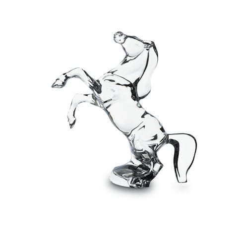 Kristallskulptur - REARING HORSE - Baccarat