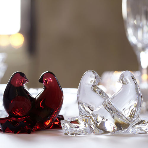 Kristallskulptur - SAINT-VALENTIN DOVES - Baccarat