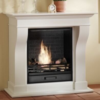 Elektrokamin - CARRARA - Kamin-Design GmbH & Co KG Ingolstadt - bodenstehend / ohne Abzug / Einseitig