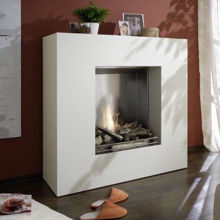 Elektrokamin - ALPHA-OPTI-MYST - Kamin-Design GmbH & Co KG Ingolstadt - bodenstehend / Einseitig / offene Feuerstelle