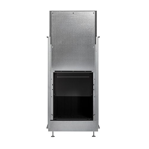 Holzkamin - ULTIME D MF 600-75 WHE 1S - Metalfire Architectural fireplaces - freistehend / bodenstehend / Einseitig