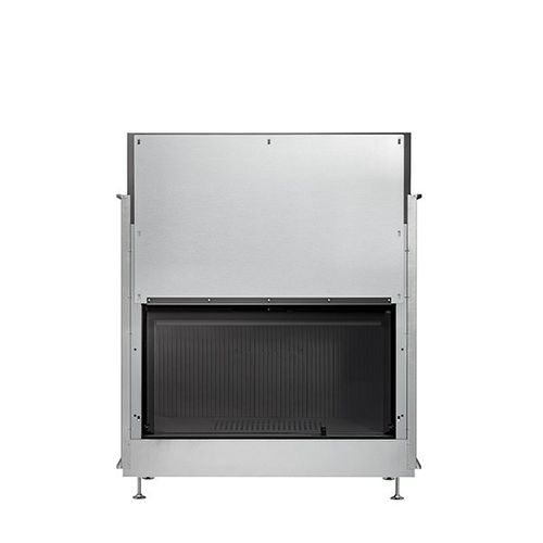 Holzkamin - ULTIME D MF 1050-50 WHE 1S - Metalfire Architectural fireplaces - freistehend / bodenstehend / Einseitig