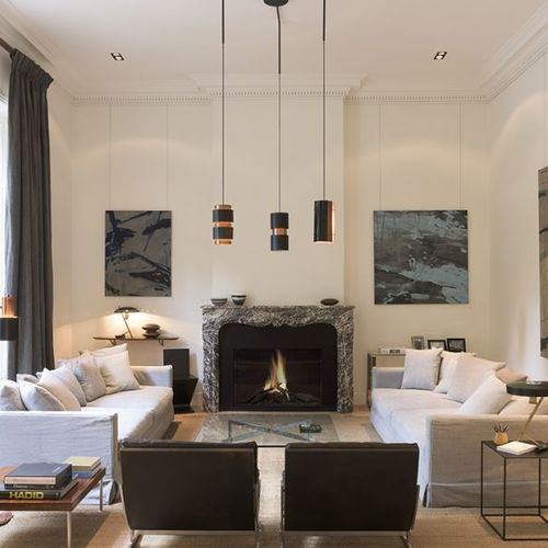 Erdgaskamin - AVENUE MF 1050-75 GHE 1S - Metalfire Architectural fireplaces - Propan / bodenstehend / bodenstehend