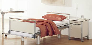 Pflegebett - 3082 K - Völker - modern / Metall