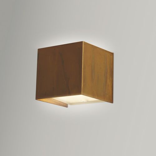 Moderne Wandleuchte - LOLA  - GIBAS - für den Innenraum / Messing / pulverbeschichteter Stahl
