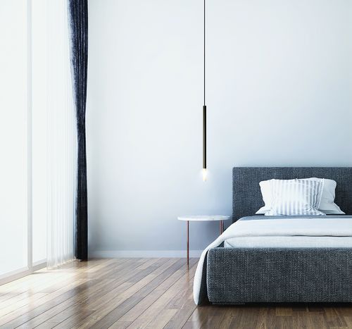 Hängelampe - ZEN - GIBAS - Stahl / modern / mit Kabel