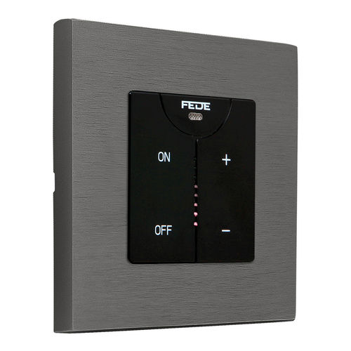 Lichtdimmer - FEDE Switch & Light - Tast / Einbau / Metall